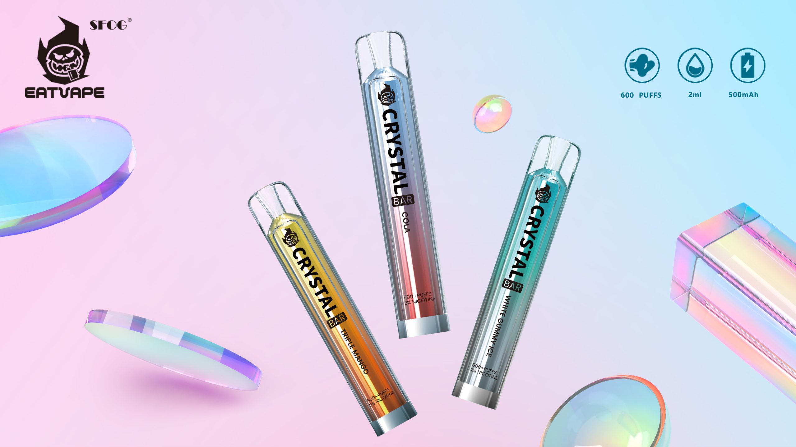 600 puffs crystal vape - Image 22